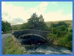 The bridge at Cowgill - almost journey's end .